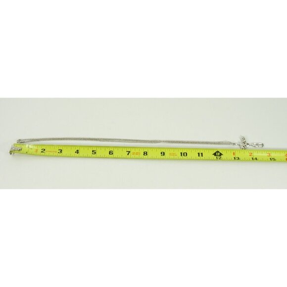 I Love You Cross Necklace Claspless Silvertone 26in Christian Religious Jewelry - Picture 4 of 5